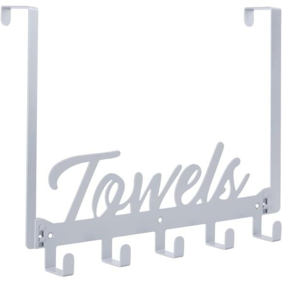 Over The Door Hooks Towel Rack for Bathroom Towel Holder for Hanging Heavy Duty - Picture 1 of 6